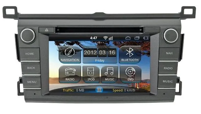 ШГУ INCAR AHR-2287 R4 Toyota RAV4 13+ DVD 2din - фото