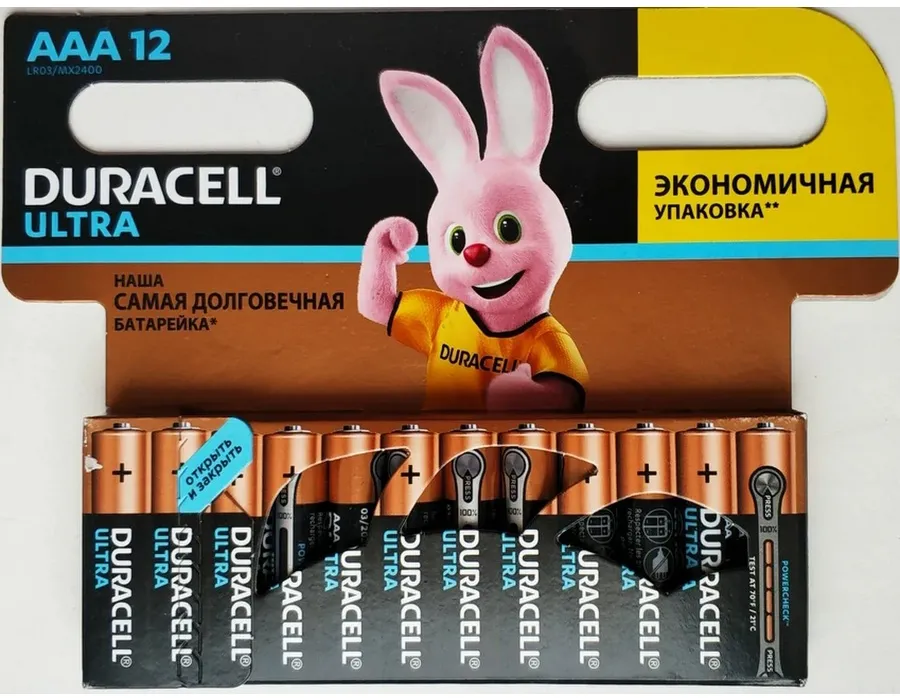 Элемент Duracell LR03/286 BL20 - фото Элемент Duracell LR03/286 BL20 - фото