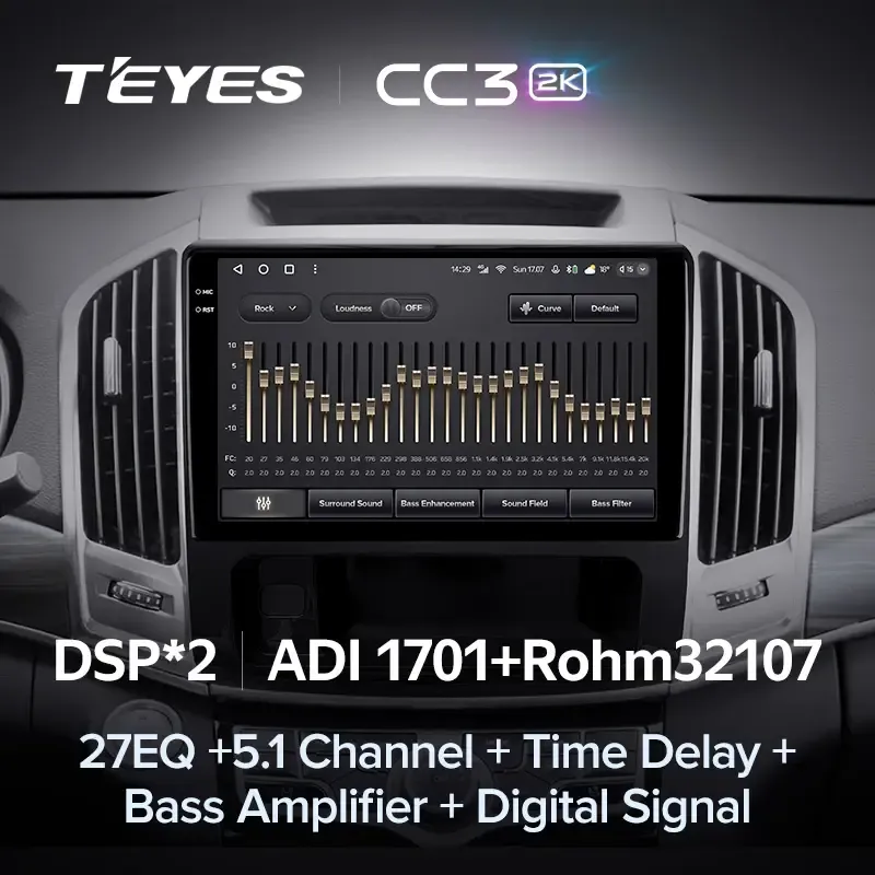 Комплект магнитолы TEYES CC3 2K 10.36" для Haval H9 I 2014-2023