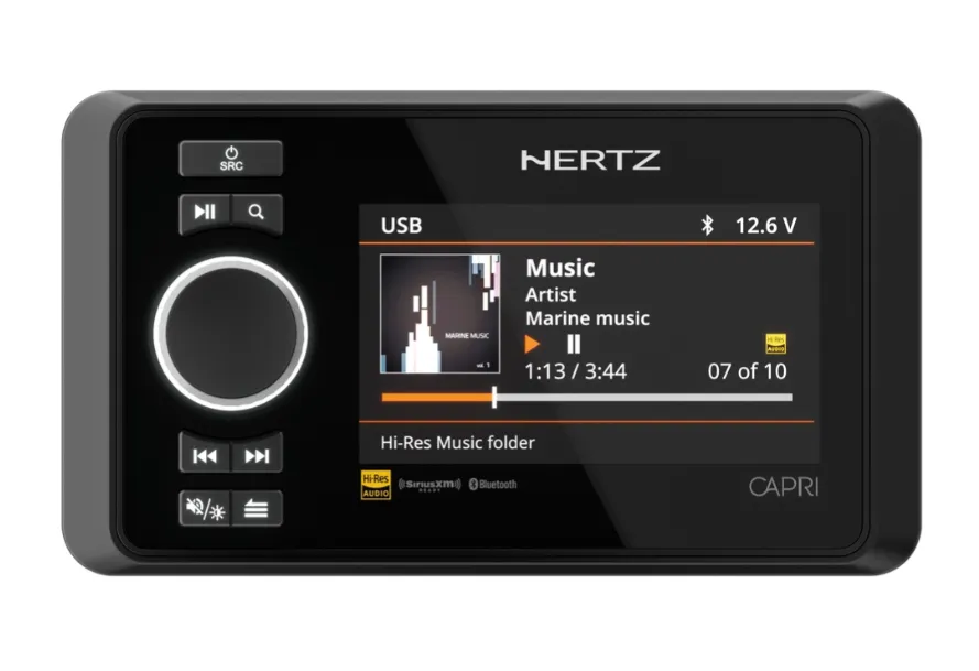 Судовой цифровой медиаресивер Hertz CAPRI H100 Digital Media Receiver - фото
