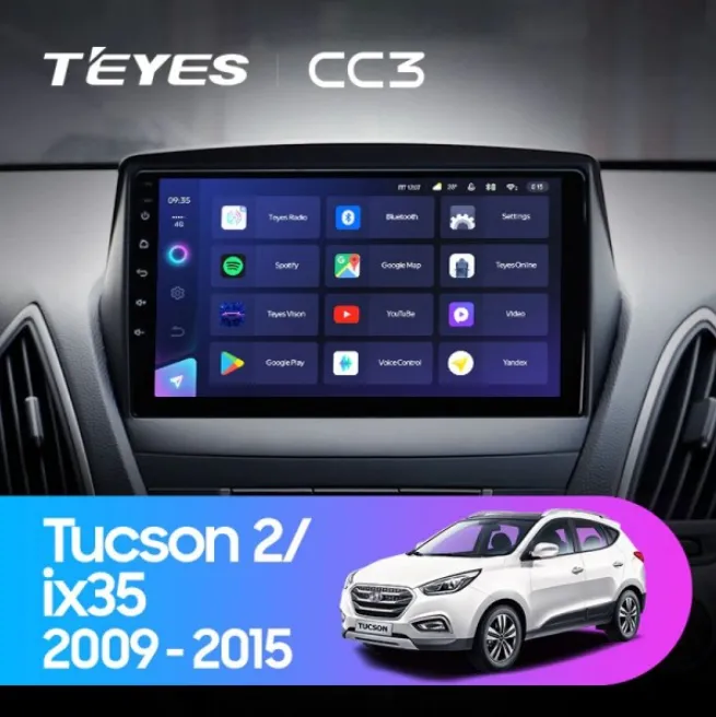 ШГУ Teyes CC3 4/64 GB Hyundai IX35 2009-2015 - фото