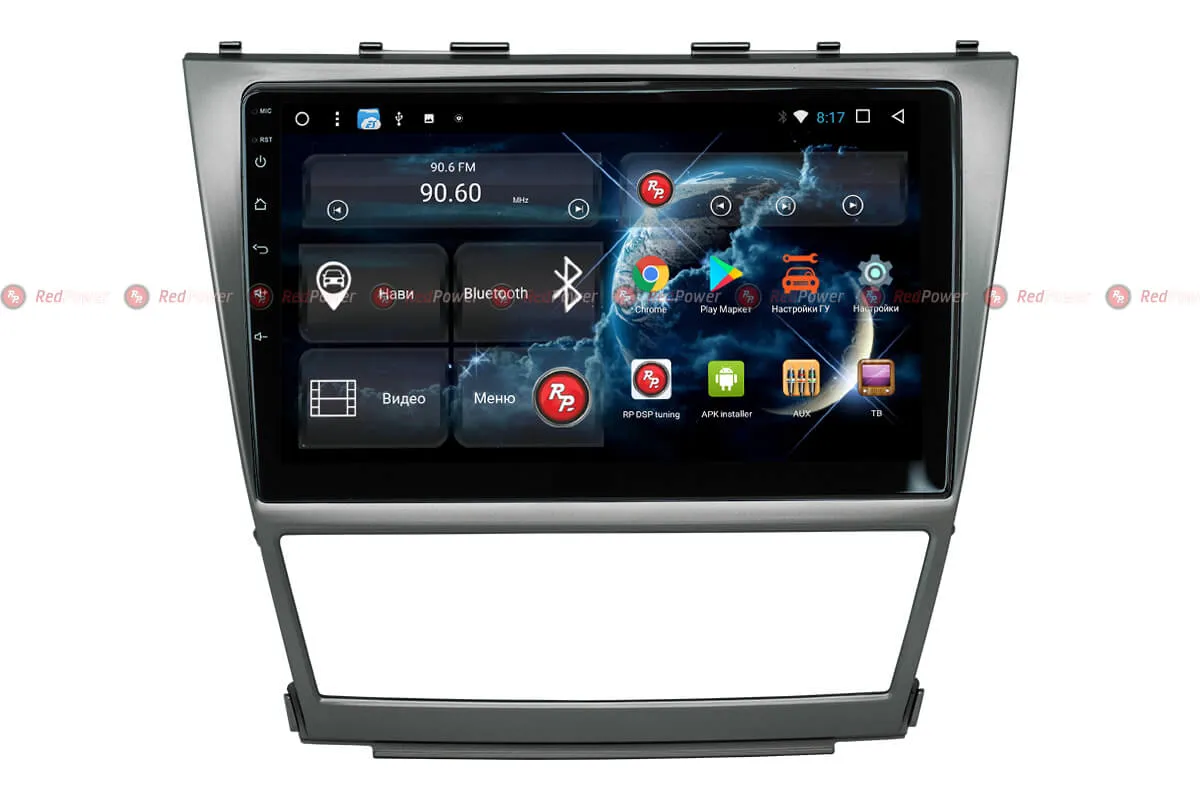 Автомагнитола RedPower 51064 R IPS DSP Toyota Camry V40 климат 2006-2012 - фото