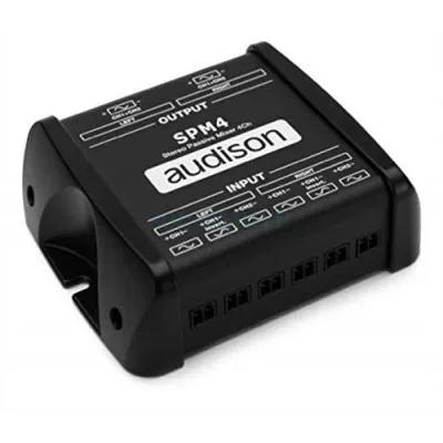 Процессор Audison Thesis SPM4 Stereo Passive Mixer 4CH - фото