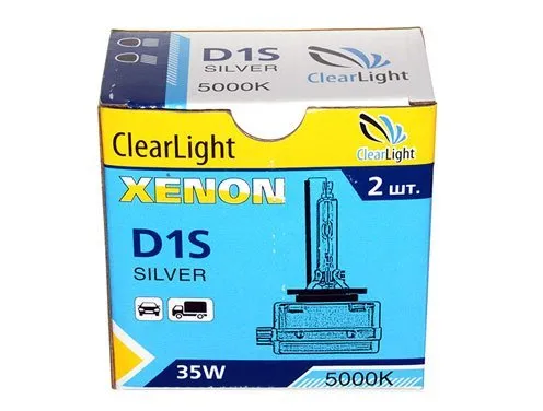 Ксеноновая лампа Clearlight D1S 5000К б/п - фото