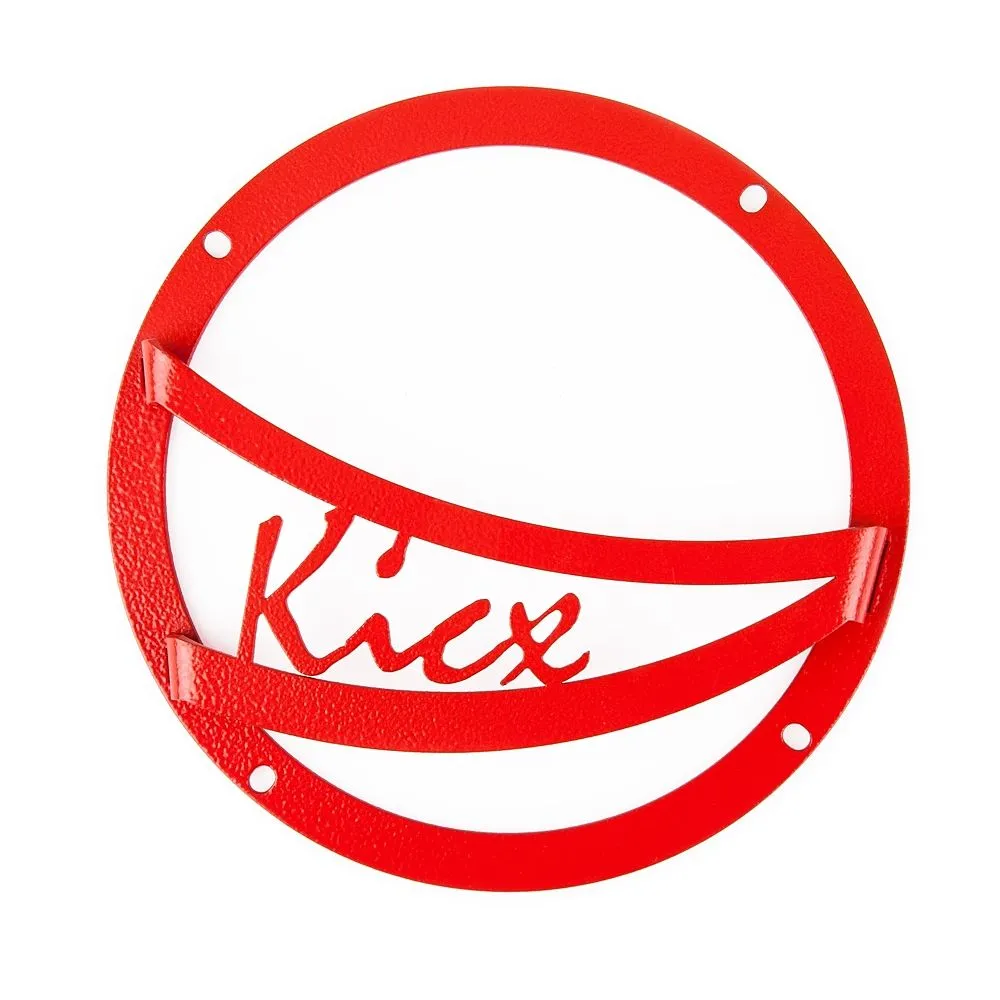 Защитная сетка (гриль) Kicx 6.5A, Z-650 (красный) - фото