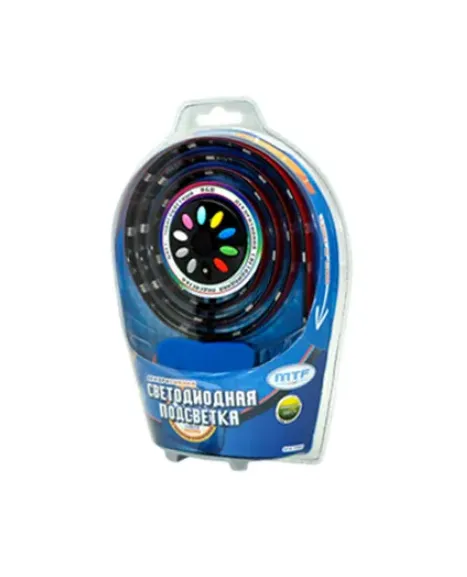 Набор светодиодной подсветки MTF, 1м, 30LED, контроллер slim, многоцвет - фото