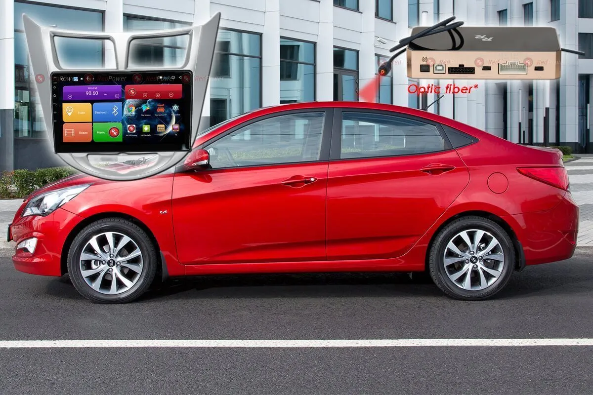 Автомагнитола RedPower 30067 IPS Hyundai Solaris (до 2017г) - фото