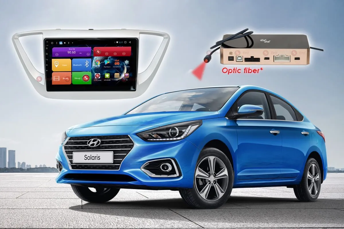 Автомагнитола RedPower 30167 IPS Hyundai Solaris (2017+) - фото