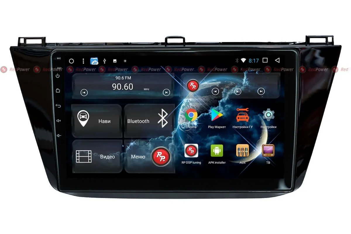 Автомагнитола RedPower 51403 R IPS DSP Volkswagen Tiguan 2017+ - фото