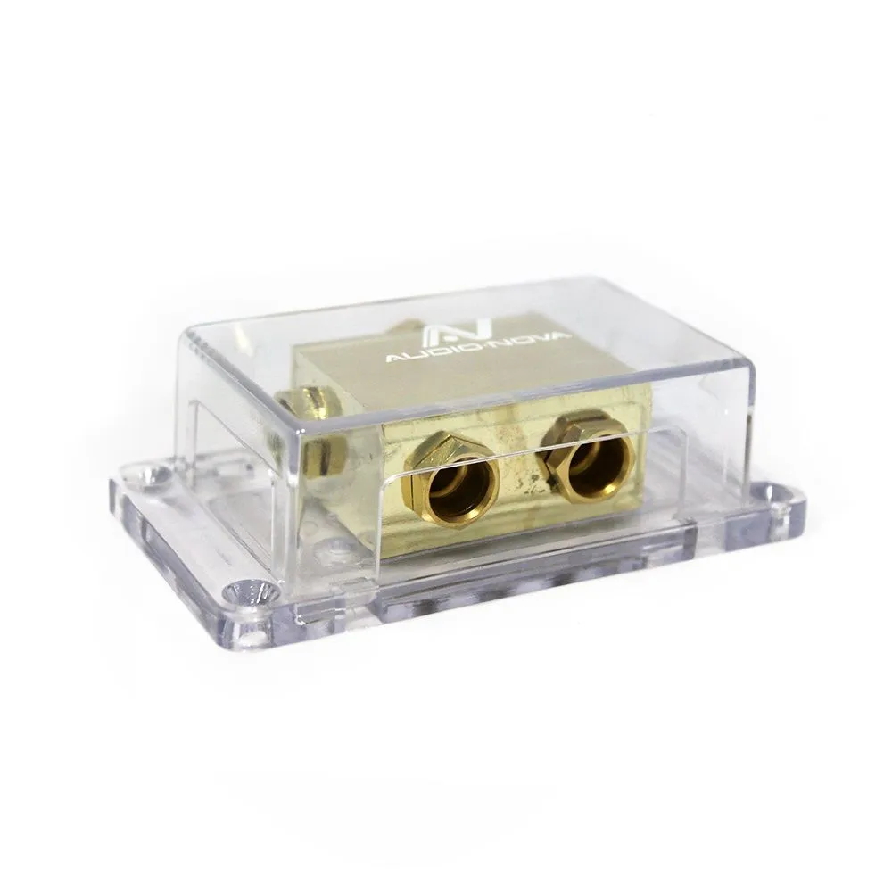 Дистрибьютор питания AUDIO NOVA DB4.S вход 1x0Ga выход 4x2-4Ga - фото