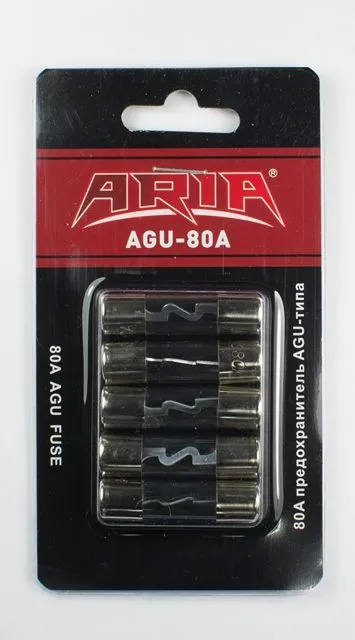 Предохранитель 80A ARIA AGU-80A упаковка - фото