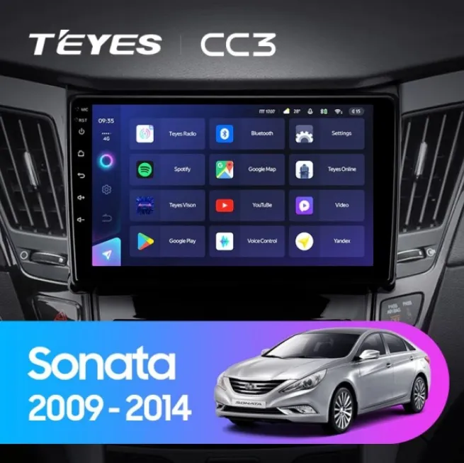 ШГУ Teyes CC3 3/32 (GB) Hyundai Sonata 6 YF 2009-2014 - фото