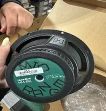 СЧ динамики Deaf Bonce Hannibal HM-6E (следы установки) - фото