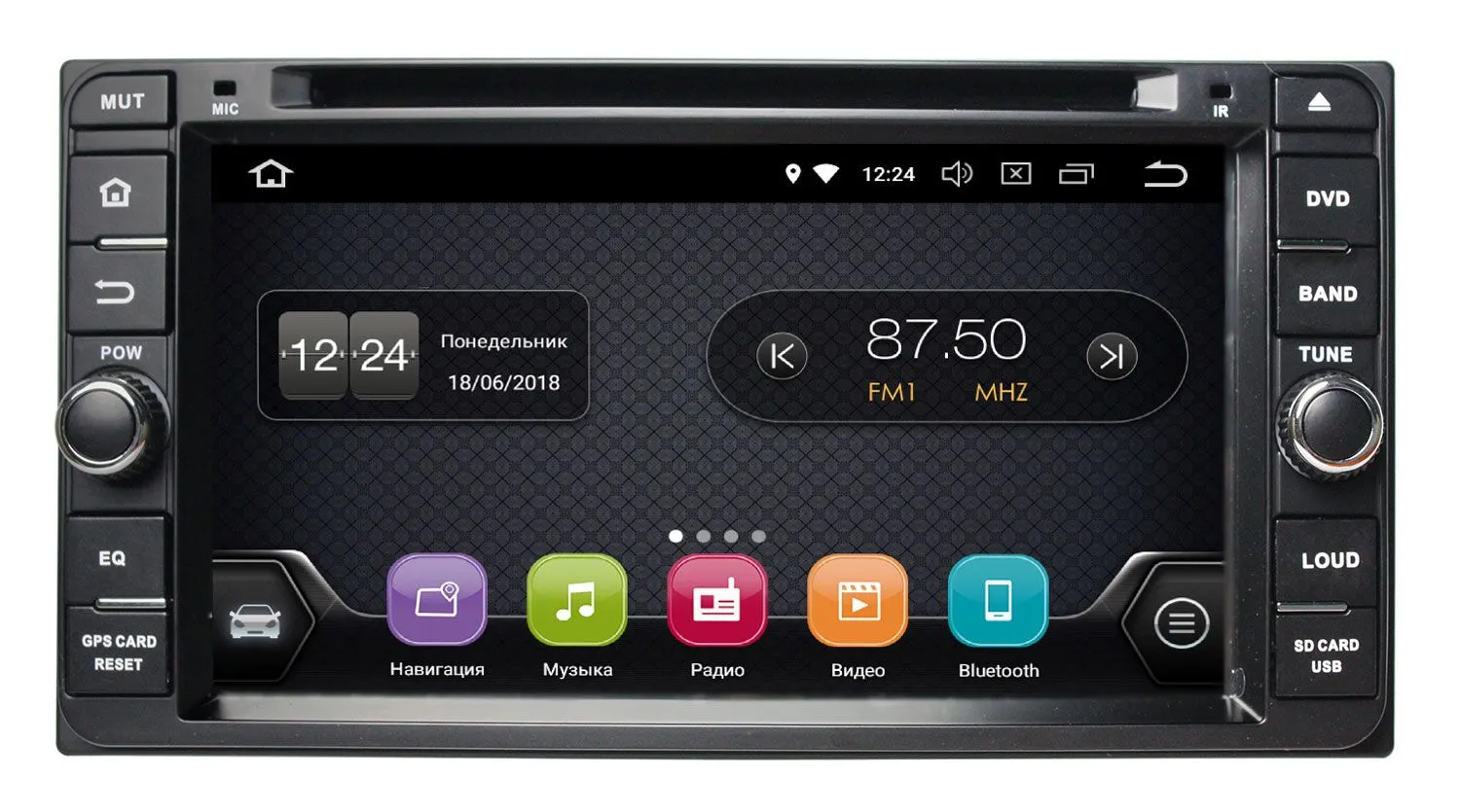ШГУ INCAR TSA-2240 UNIVERSAL 2din (Android ) 7" - фото