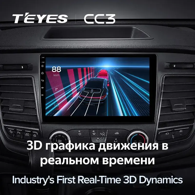 Комплект магнитолы TEYES CC3L 10.2" для Ford Transit