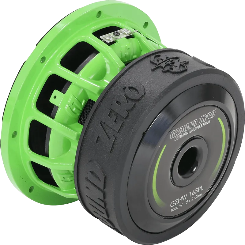 Сабвуфер Ground Zero GZHW 16SPL-GREEN - фото