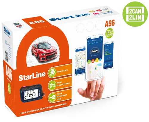 Автосигнализация StarLine A96 2CAN+2LIN - фото