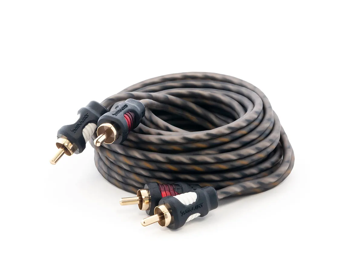 Межблочный кабель SWAT SIC-218 (2RCA-2RCA) (1.8м) - фото