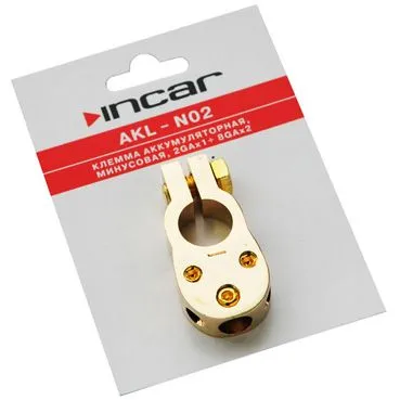 Клемма аккумулятора минусовая AKL-N02 Incar - фото