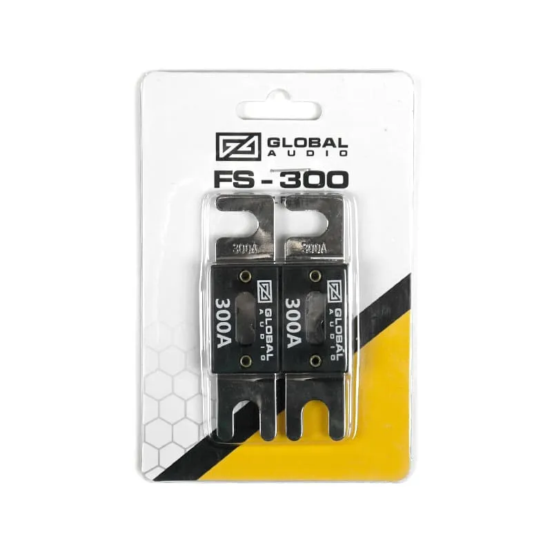 Предохранитель Global Audio FS-300, 300A  (1уп.- 2шт.) - фото Предохранитель Global Audio FS-300, 300A  (1уп.- 2шт.) - фото
