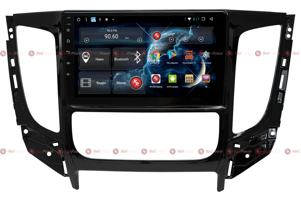 Автомагнитола RedPower 51424 R IPS DSP Mitsubishi Pajero Sport (2015-2019) - фото