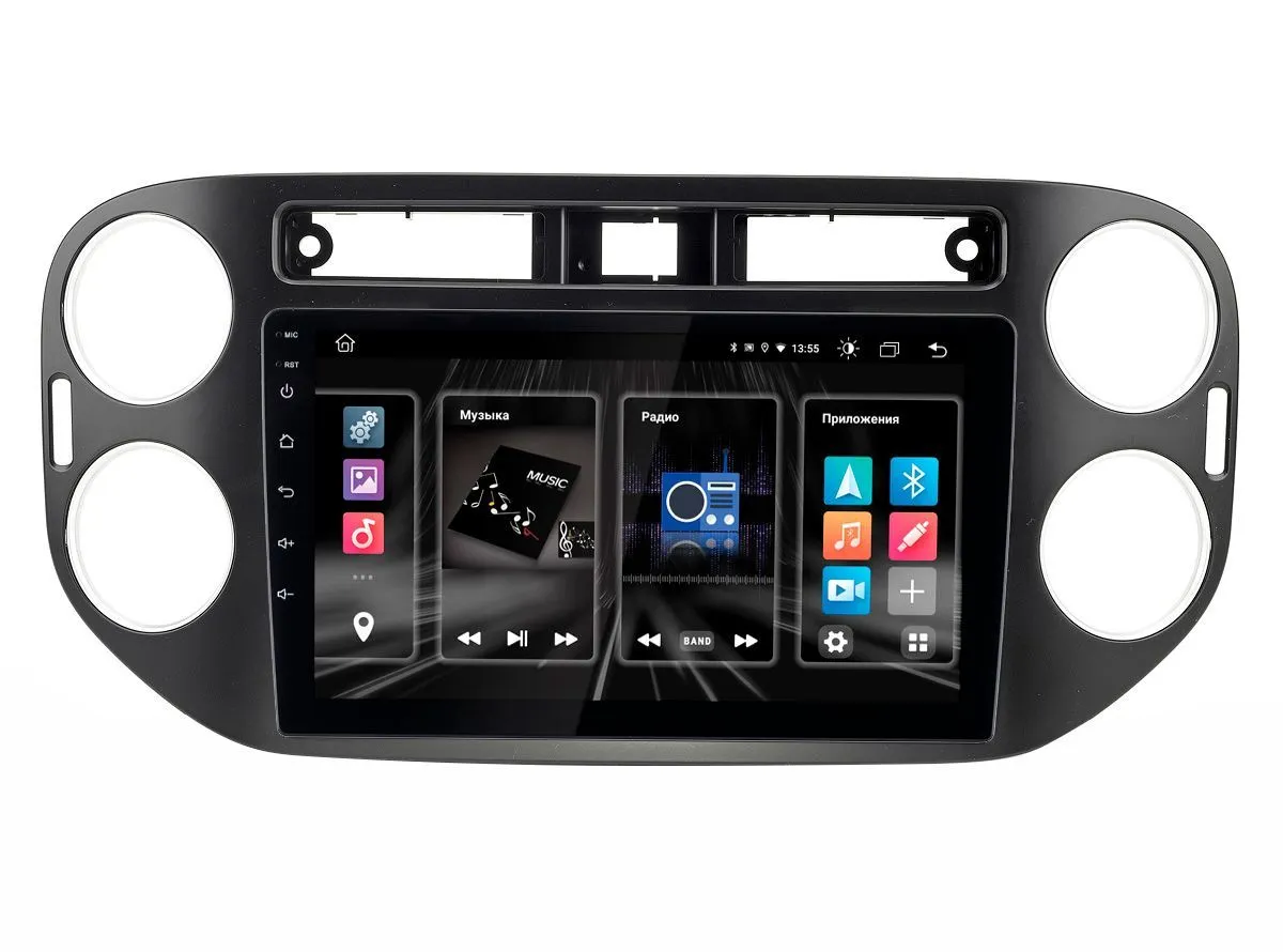 ШГУ INCAR XTA-8606 VW Tiguan 10-15 Android 9" - фото