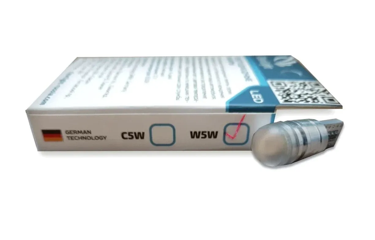 Лампа светодиодная J-POWER T10-7014-3W CANBUS (2шт) - фото