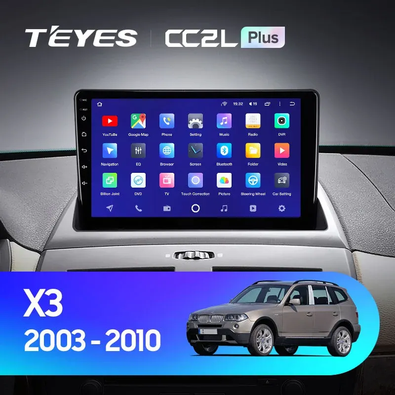 Штатная магнитола TEYES CC3 9.0" для BMW X3 E83 2003-2010