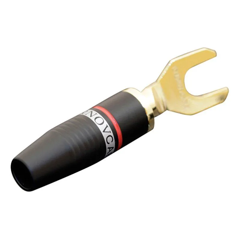Клемма силовая "вилка" Tchernov Cable Spade Lug Classic BG (White) - фото