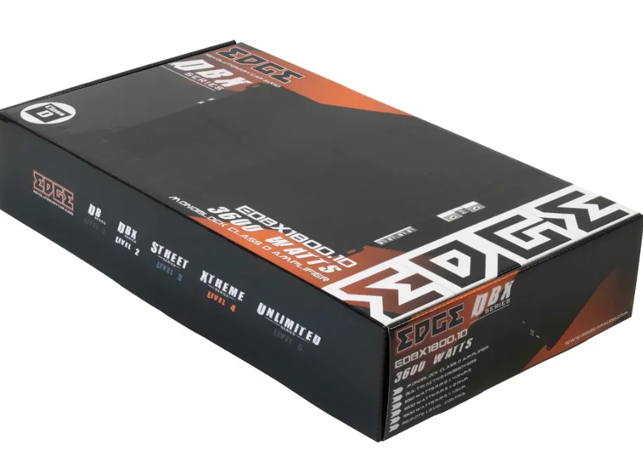 Усилитель 1-канальный EDGE EDBX1800.1D-E1 - фото