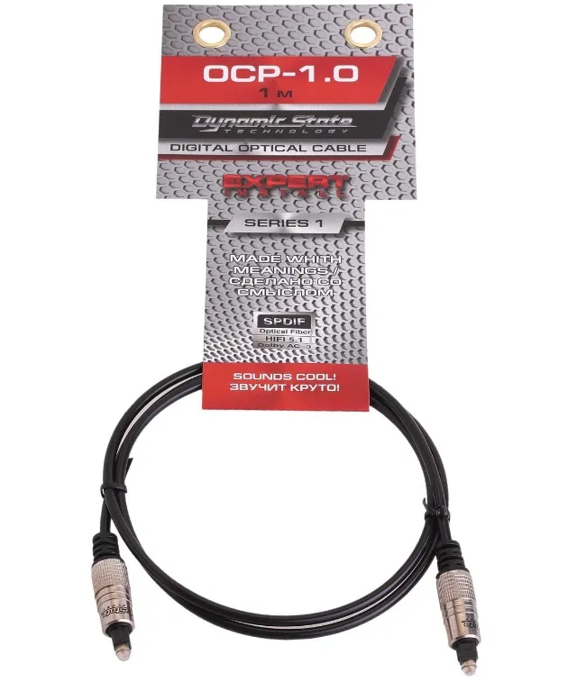 Dynamic State OCP-1.0 SERIES 1 Toslink 1m - фото