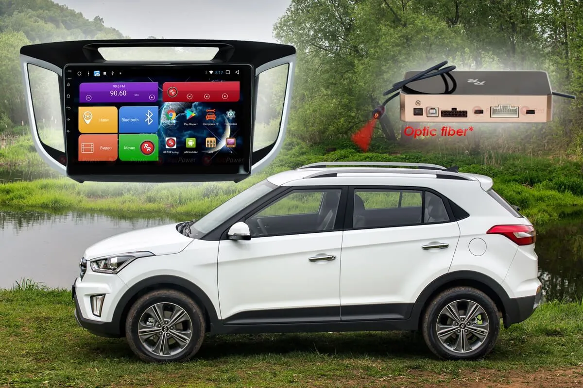 Автомагнитола RedPower 51025 R IPS DSP Hyundai Creta ix25 - фото