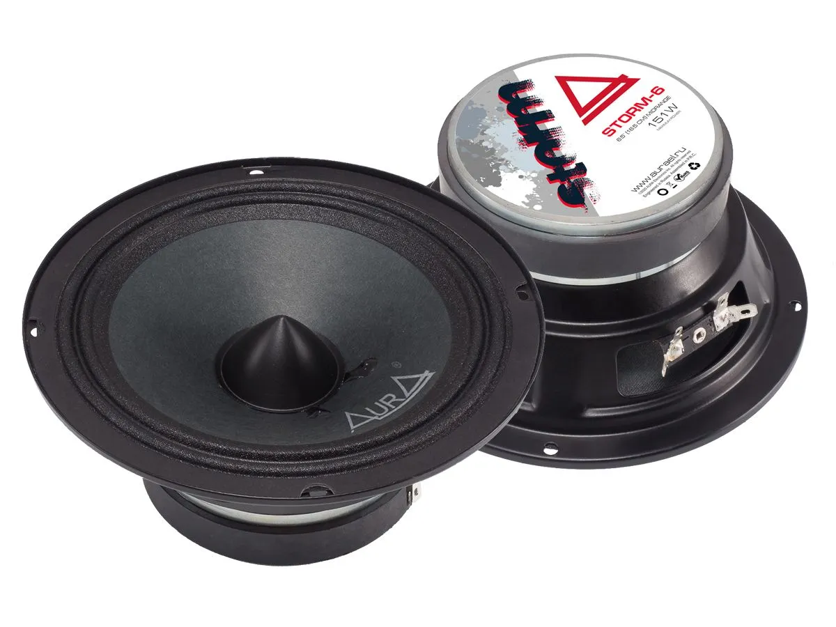 СЧ динамик Aura STORM-6 - фото