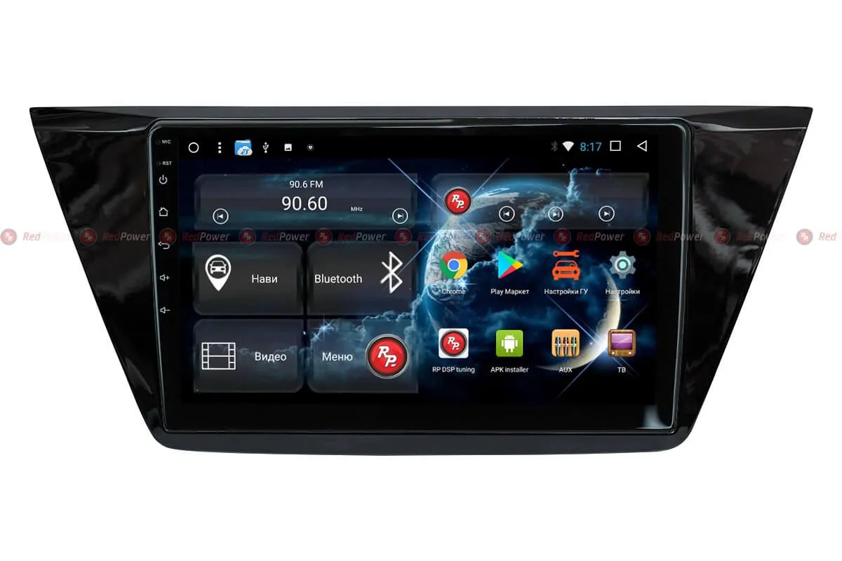Автомагнитола RedPower 31402 R IPS DSP Volkswagen Touran 2015+ - фото