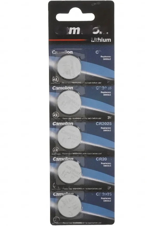 Элемент Camelion CR2025 BL5 - фото
