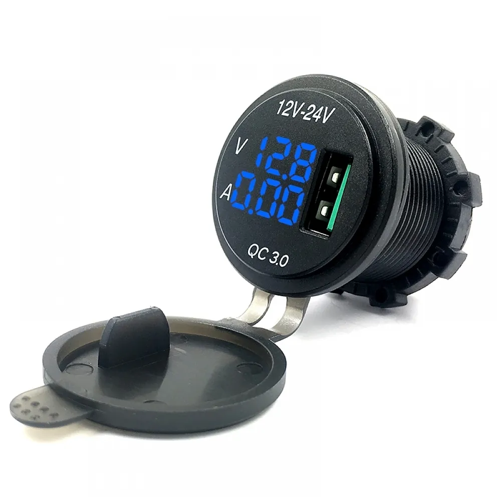 Вольтметр Kicx KVAC-QC3.0-1B - фото