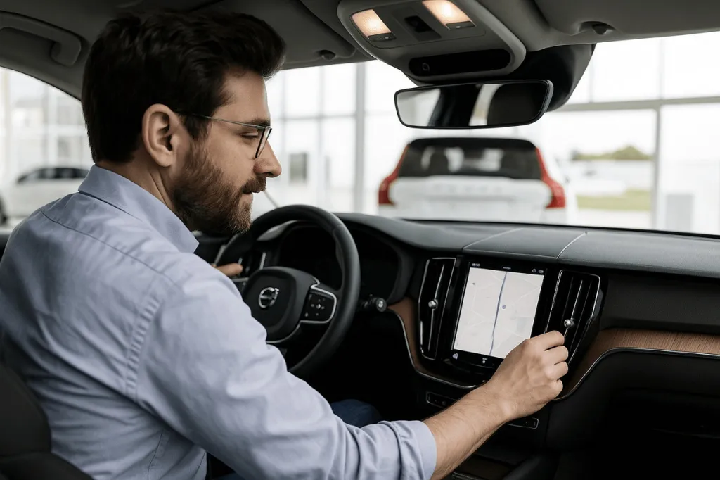 Парктроник сообщает о ближайших преградах