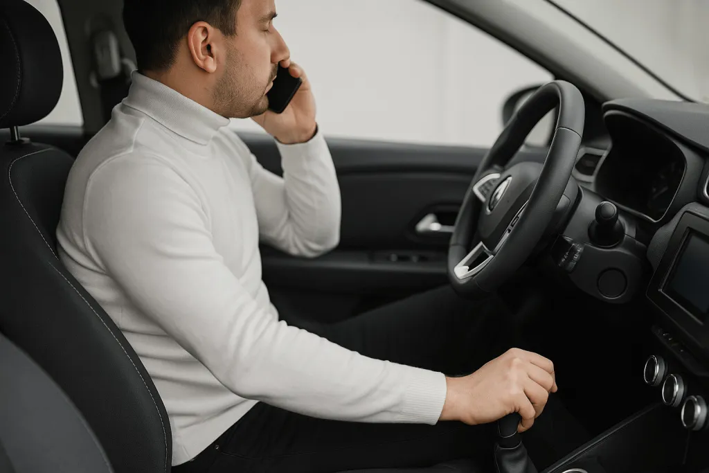 Динамик находится рядом с мобильным и хрипит