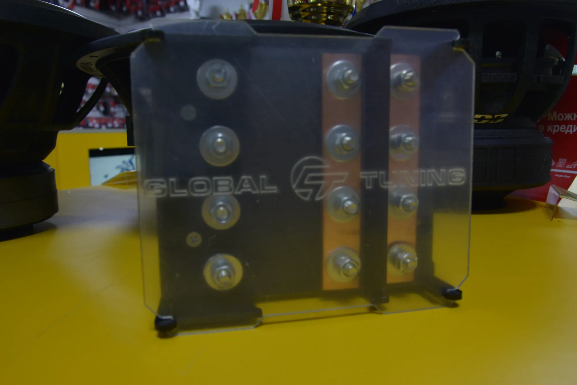 Дистрибьютор питания Global Tuning биполярный 4-канальный  - фото