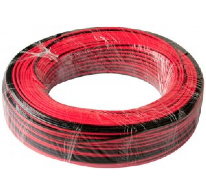 Монтажный кабель СМ 1,25 красн/черн (Titan B) в метрах - фото