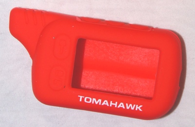 Силиконовый чехол Tomahawk 9010 new красный - фото